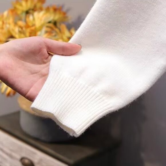 Braided Pink Cardigan - Picture 6 of 12